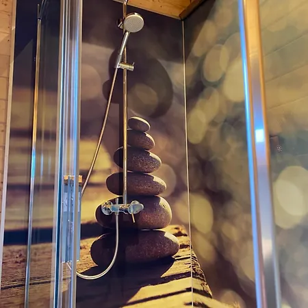 Casa de Férias Holzhaus Onkel Fritz Mit Sauna Und Whirlwanne