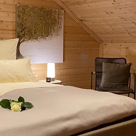 Casa de Férias Holzhaus Onkel Fritz Mit Sauna Und Whirlwanne