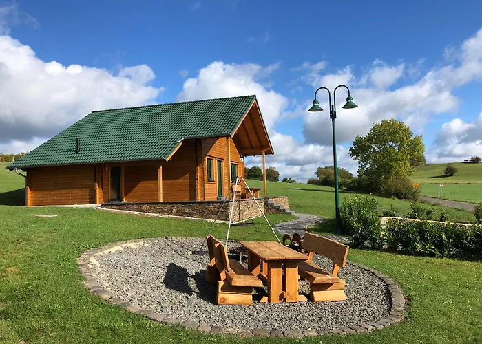 Holzhaus Onkel Fritz Mit Sauna Und Whirlwanne 度假居