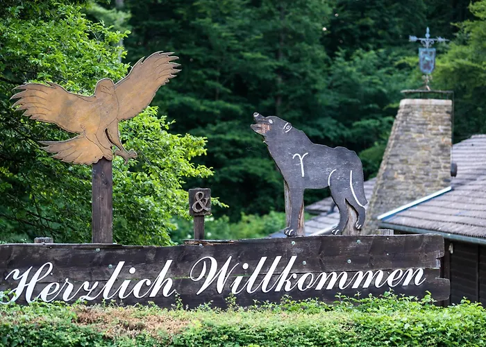 Holzhaus Onkel Fritz Mit Sauna Und Whirlwanne 度假居