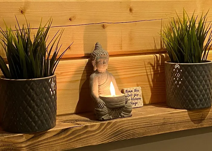 度假居 Holzhaus Onkel Fritz Mit Sauna Und Whirlwanne