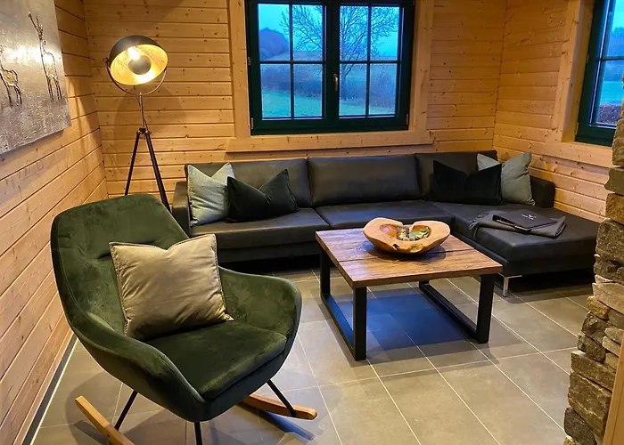 Holzhaus Onkel Fritz Mit Sauna Und Whirlwanne