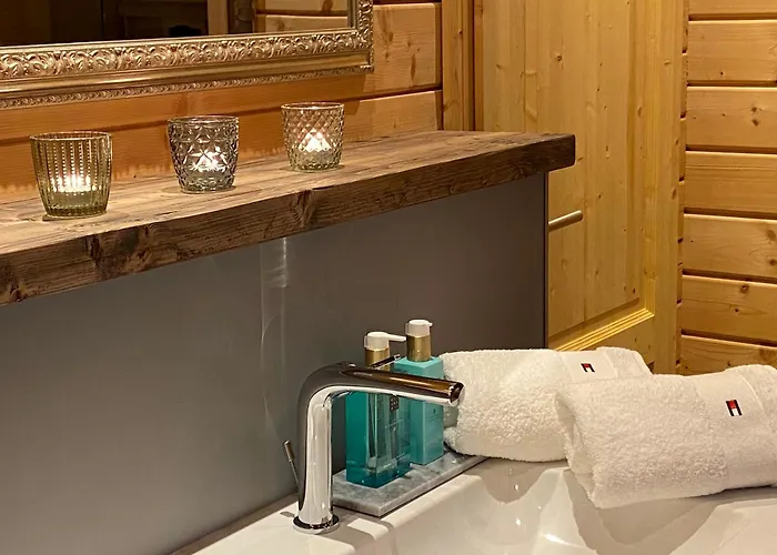 Holzhaus Onkel Fritz Mit Sauna Und Whirlwanne 度假居 *