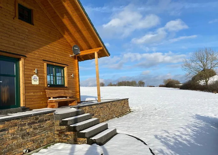 Holzhaus Onkel Fritz Mit Sauna Und Whirlwanne 度假居